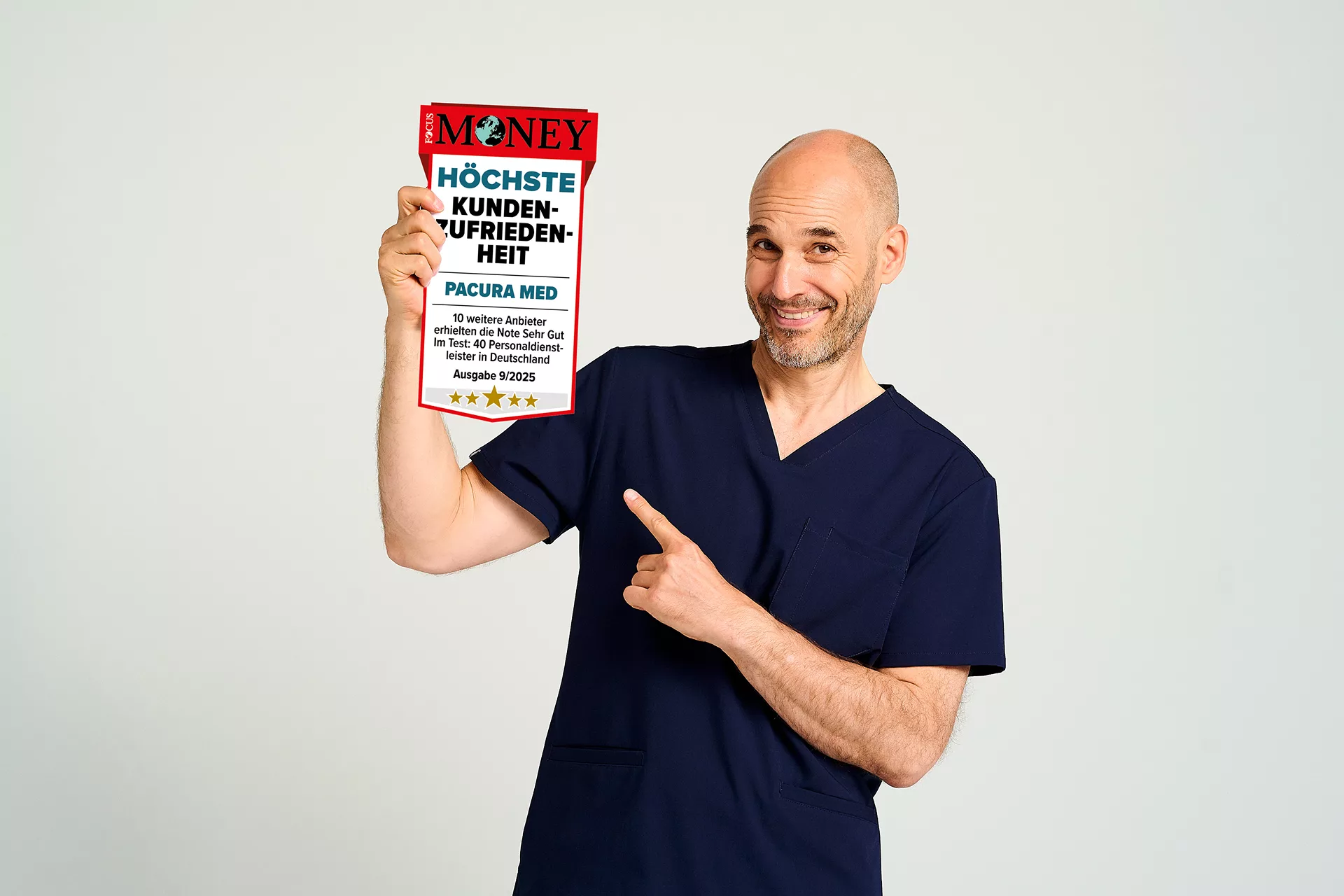 Pacura med wurde mit dem Siegel "Höchste Kundenzufriedenheit"