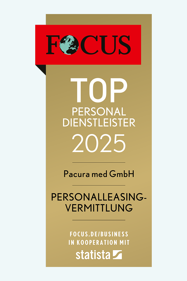 Siegel Pacura med ist Top Personaldienstleister 2025